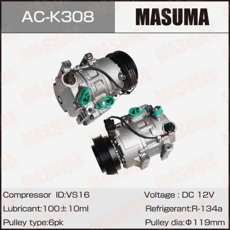 Компрессор кондиционера Masuma, AC-K308