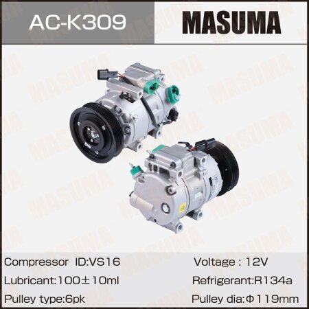 Компрессор кондиционера Masuma, AC-K309