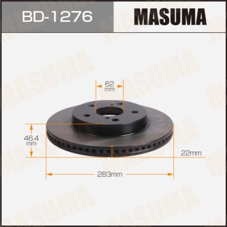 Диск тормозной Masuma, BD-1276