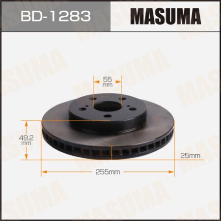 Диск тормозной Masuma, BD-1283