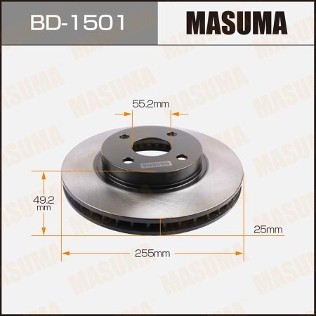 Диск тормозной Masuma, BD-1501