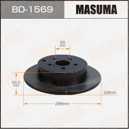 Brake disk Masuma, BD-1569