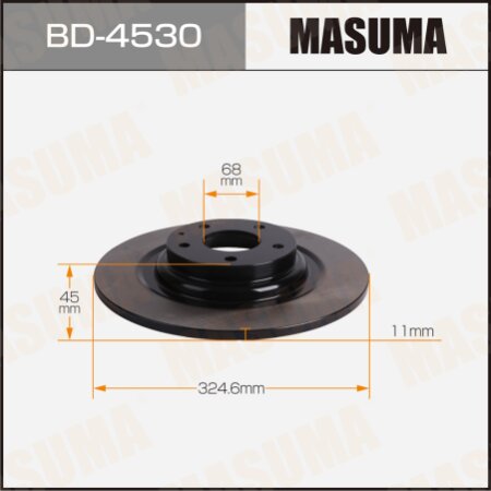 Диск тормозной Masuma, BD-4530