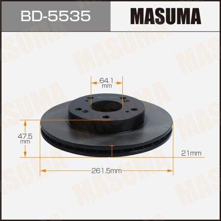 Brake disk Masuma, BD-5535