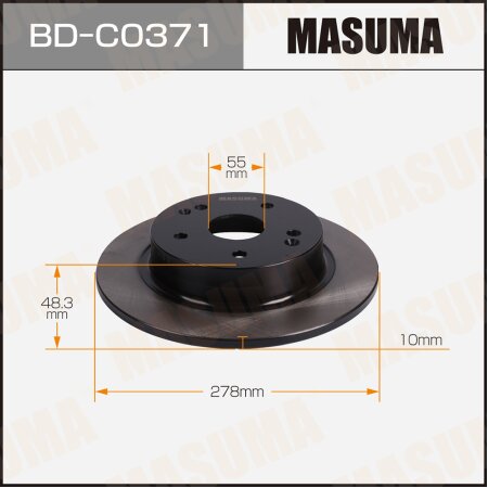 Brake disk Masuma, BD-C0371