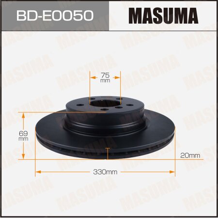 Диск тормозной Masuma, BD-E0050