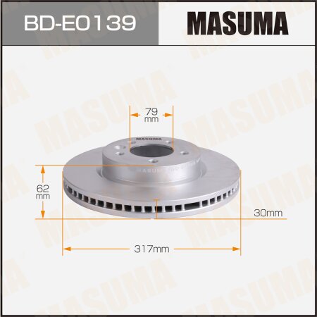 Диск тормозной Masuma, BD-E0139