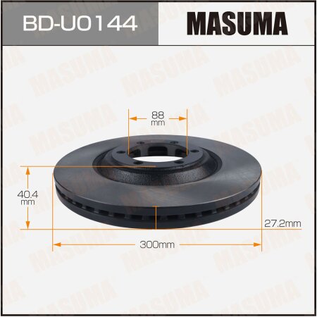 Диск тормозной Masuma, BD-U0144