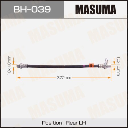 Шланг тормозной Masuma, BH-039
