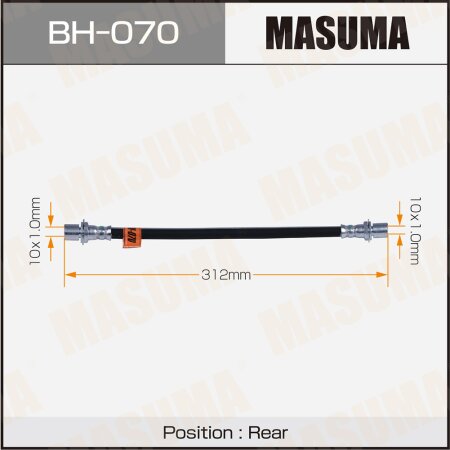 Шланг тормозной Masuma, BH-070