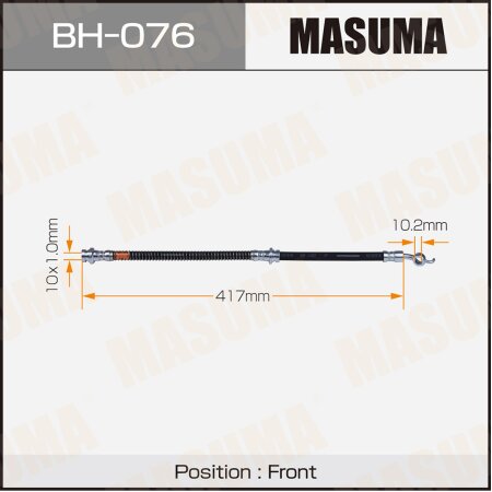 Шланг тормозной Masuma, BH-076