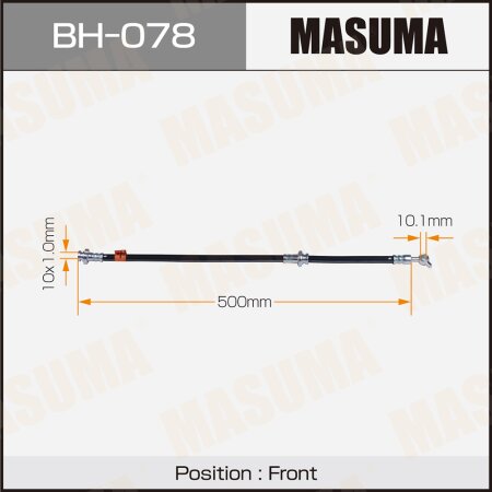 Шланг тормозной Masuma, BH-078
