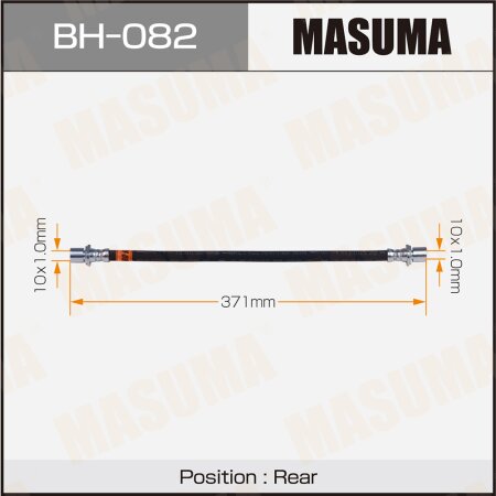 Шланг тормозной Masuma, BH-082