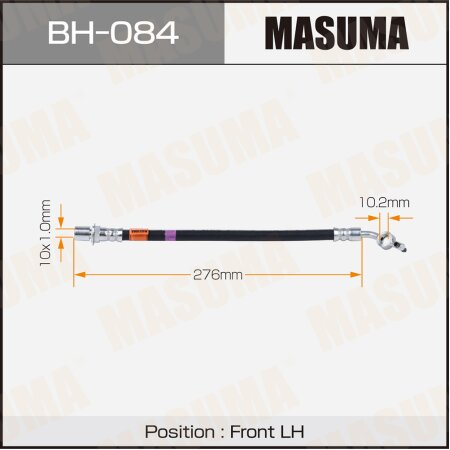 Шланг тормозной Masuma, BH-084