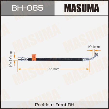 Шланг тормозной Masuma, BH-085