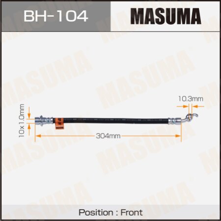 Шланг тормозной Masuma, BH-104
