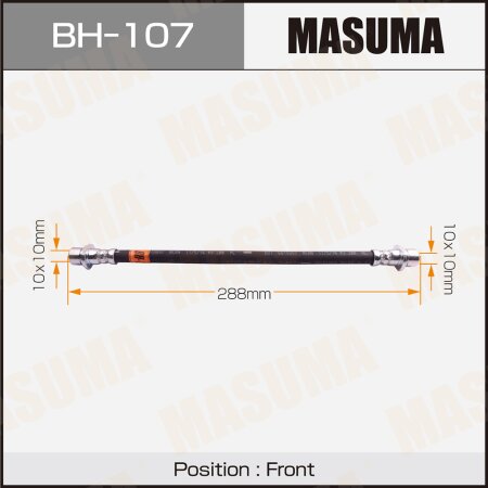 Шланг тормозной Masuma, BH-107