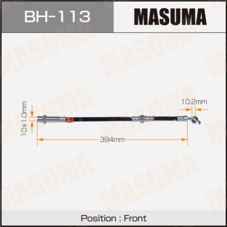 Шланг тормозной Masuma, BH-113