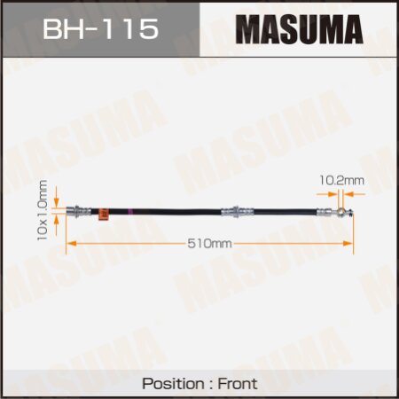 Шланг тормозной Masuma, BH-115