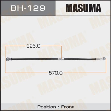 Шланг тормозной Masuma, BH-129