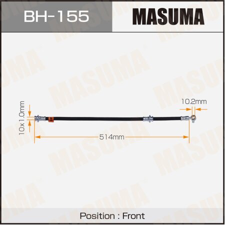 Шланг тормозной Masuma, BH-155