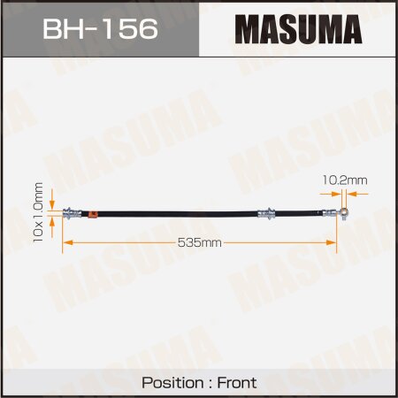 Шланг тормозной Masuma, BH-156