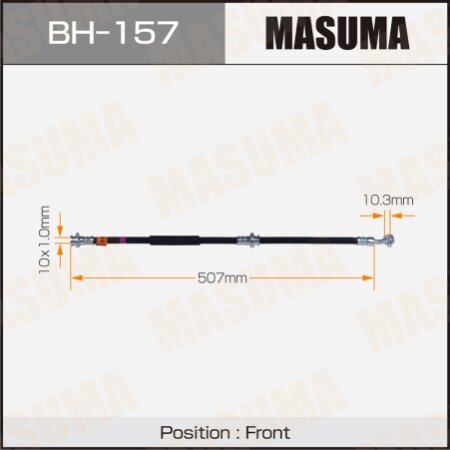Шланг тормозной Masuma, BH-157