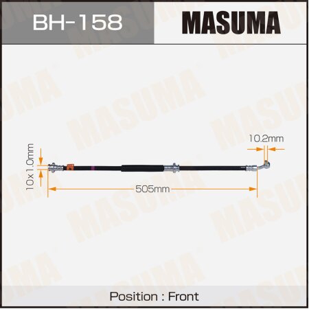 Шланг тормозной Masuma, BH-158