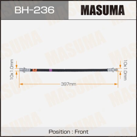 Шланг тормозной Masuma, BH-236