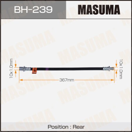 Шланг тормозной Masuma, BH-239