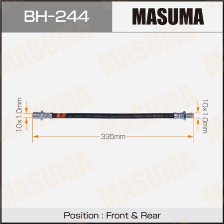 Шланг тормозной Masuma, BH-244