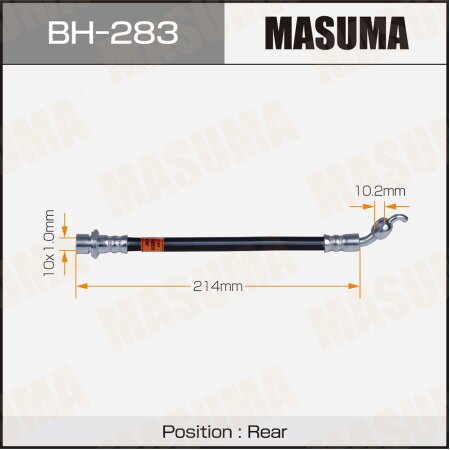 Шланг тормозной Masuma, BH-283