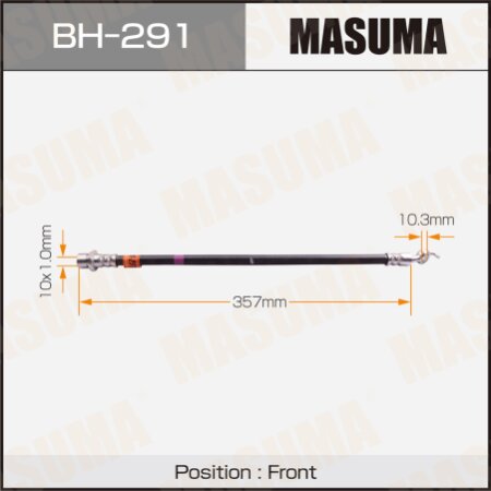Шланг тормозной Masuma, BH-291