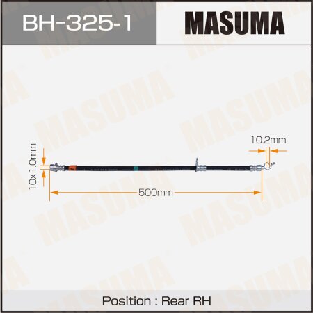 Шланг тормозной Masuma, BH-325-1