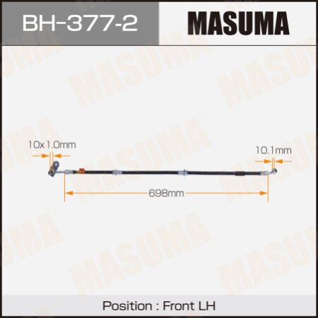 Шланг тормозной Masuma, BH-377-2