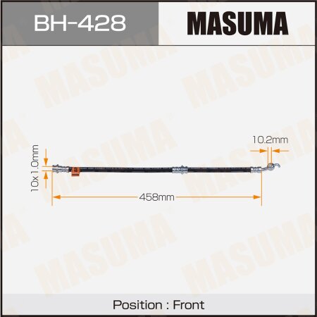 Шланг тормозной Masuma, BH-428
