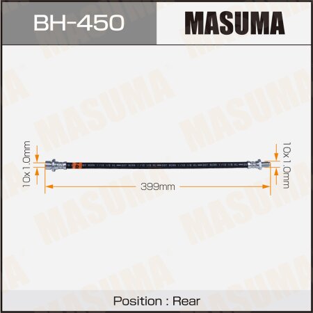 Шланг тормозной Masuma, BH-450