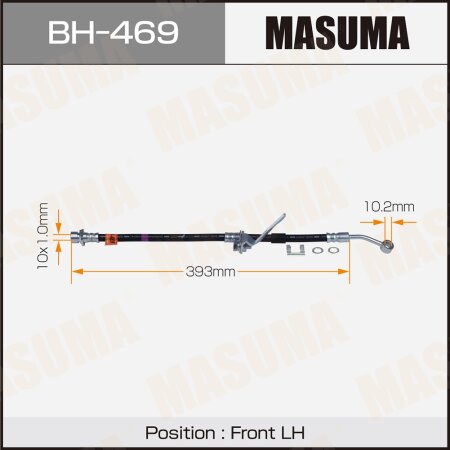 Шланг тормозной Masuma, BH-469