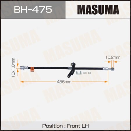 Шланг тормозной Masuma, BH-475