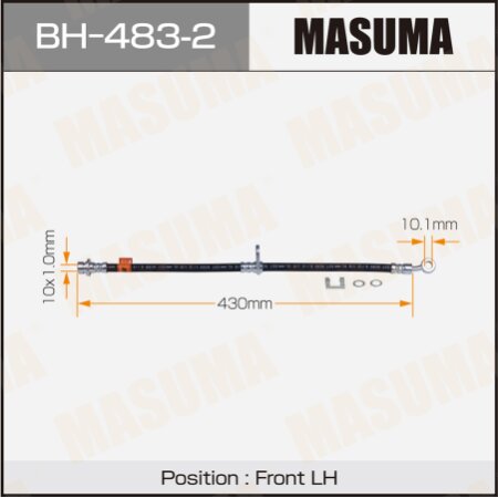 Шланг тормозной Masuma, BH-483-2