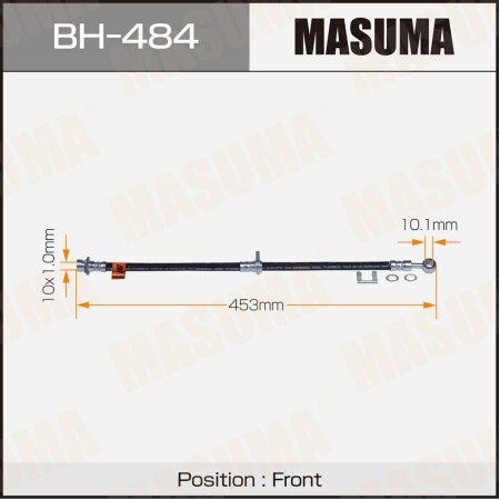 Шланг тормозной Masuma, BH-484