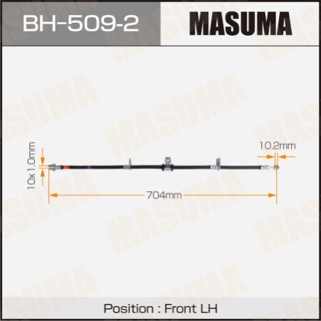 Шланг тормозной Masuma, BH-509-2