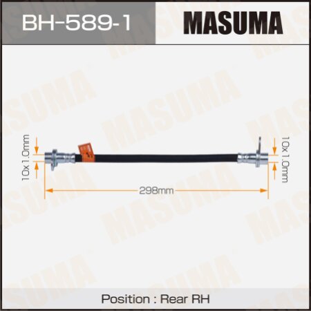 Шланг тормозной Masuma, BH-589-1