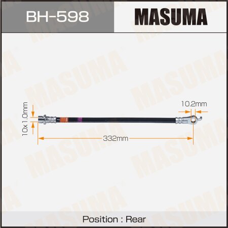 Шланг тормозной Masuma, BH-598