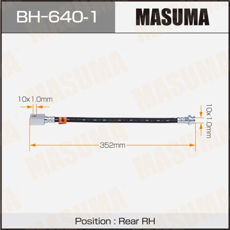 Шланг тормозной Masuma, BH-640-1