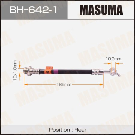 Шланг тормозной Masuma, BH-642-1