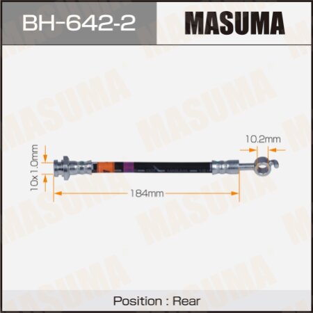 Шланг тормозной Masuma, BH-642-2