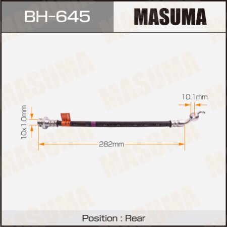 Шланг тормозной Masuma, BH-645