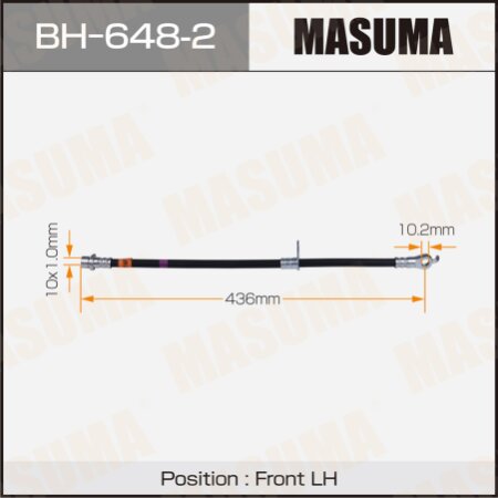 Шланг тормозной Masuma, BH-648-2