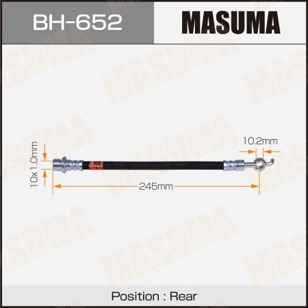 Шланг тормозной Masuma, BH-652